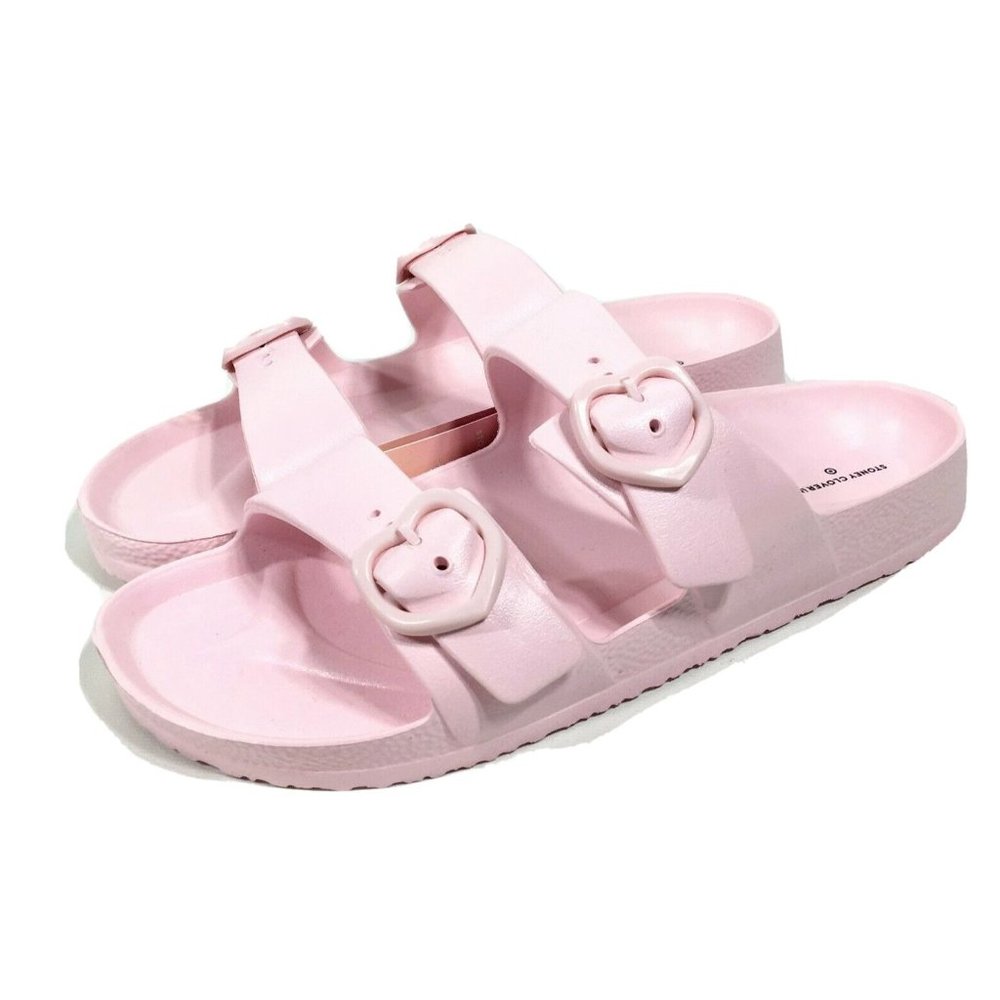 Stoney Clover Lane x Target Womens Slide Sandals Size 10 Light Pink